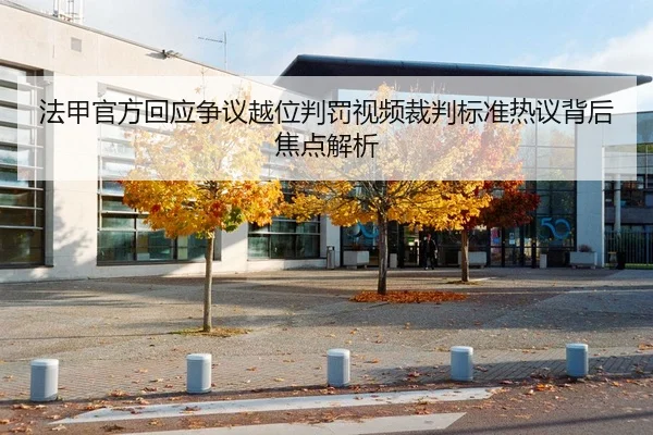 法甲官方回应争议越位判罚视频裁判标准热议背后焦点解析